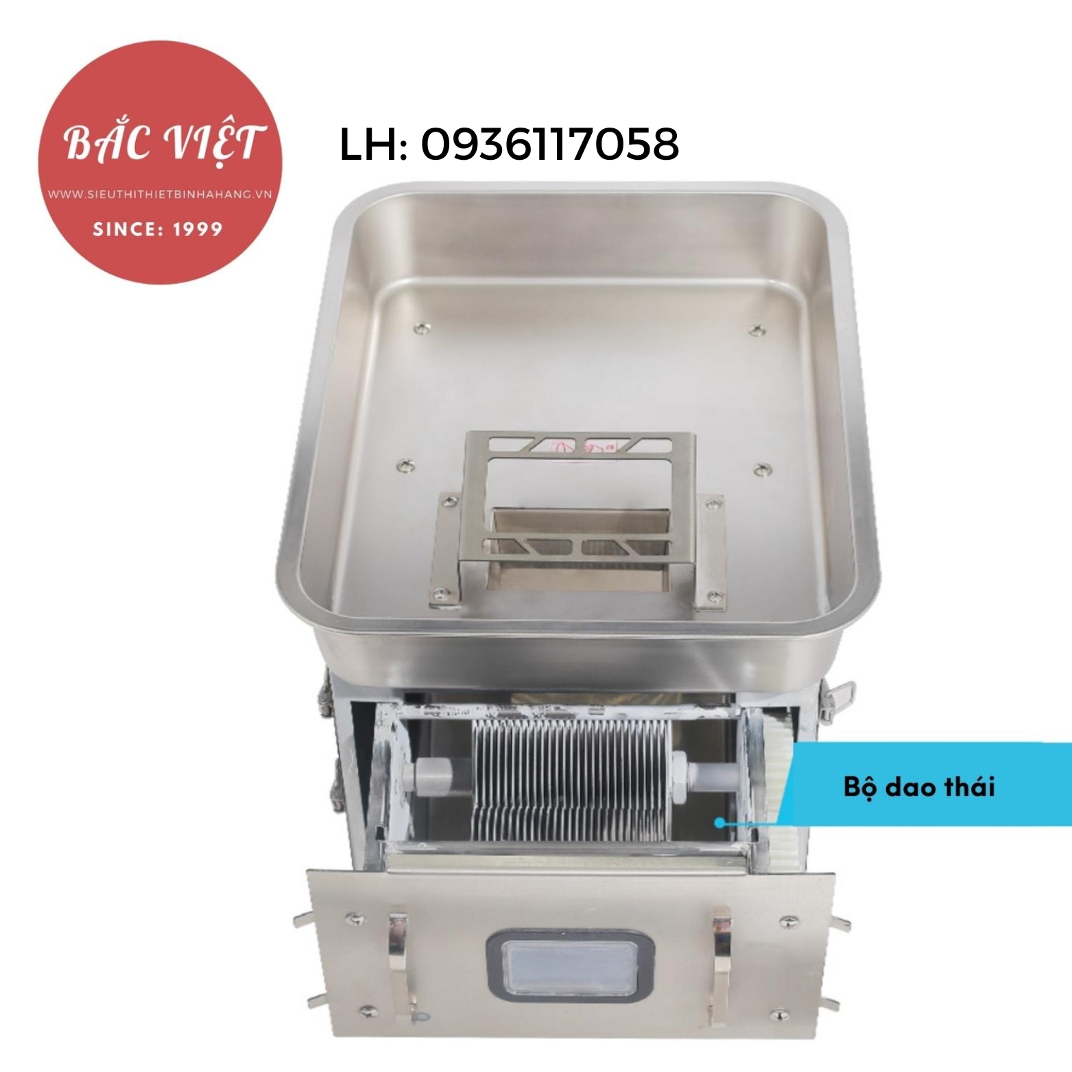 Máy thái thịt tươi sống mini nhanh chóng tiện lợi