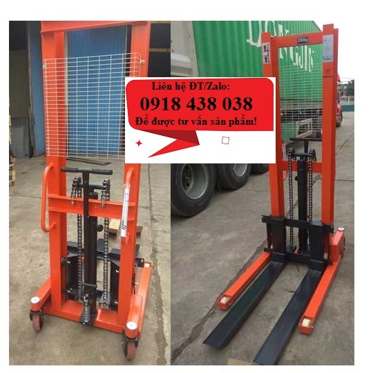 Xe nâng tay có phanh - không phanh hàng sẵn giao ngay