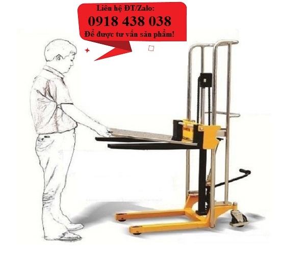 Xe nâng tay có phanh - không phanh hàng sẵn giao ngay