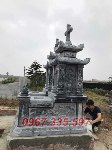 99+ Mẫu lăng mộ đá công giáo thiên chúa giáo làm bằng đá tự nhiên