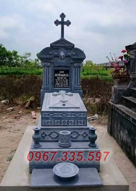 99+ Mẫu lăng mộ đá công giáo thiên chúa giáo làm bằng đá tự nhiên
