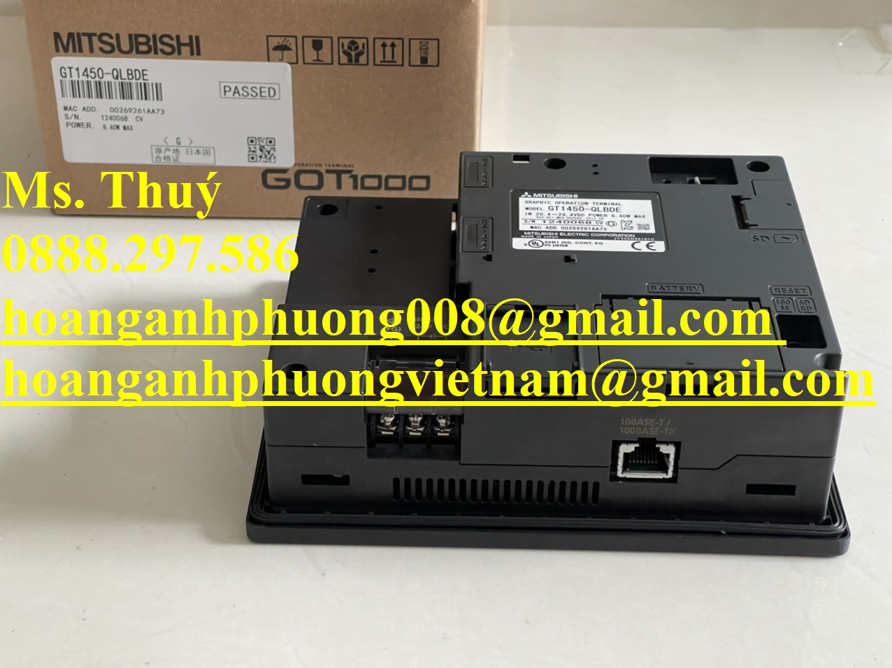Toàn quốc - Màn hình Mitsubishi GT1450-BH 12 tháng