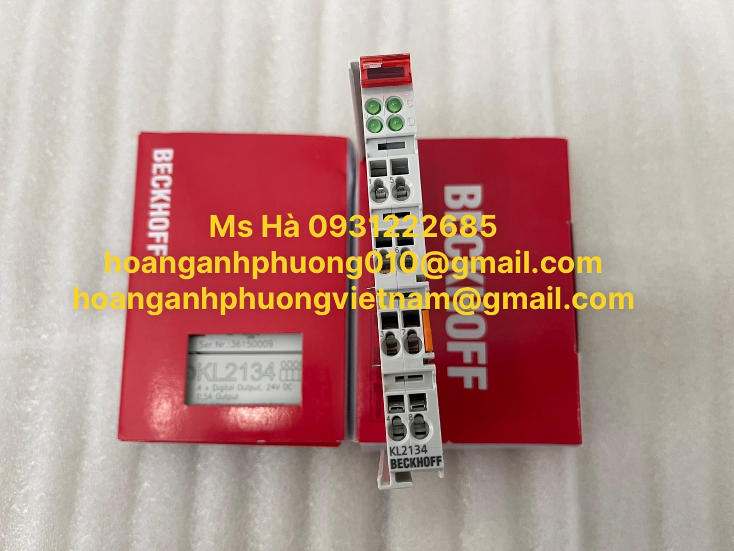 Nhập khẩu dòng Beckhoff KL2134 - Công Ty Hoàng Anh Phương