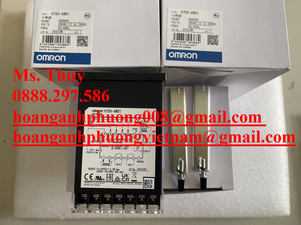 Nhập khẩu - H7BX-AWD1 Omron - Bộ đếm giá tốt