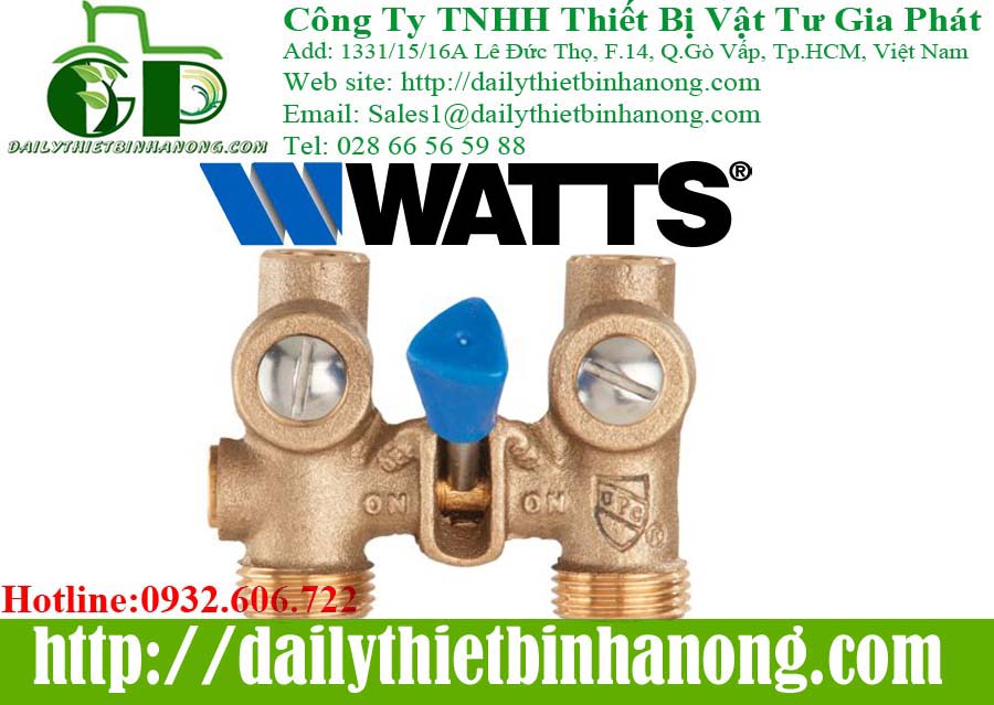 Phân phối Van điện từ khí nén Watts tại Việt Nam