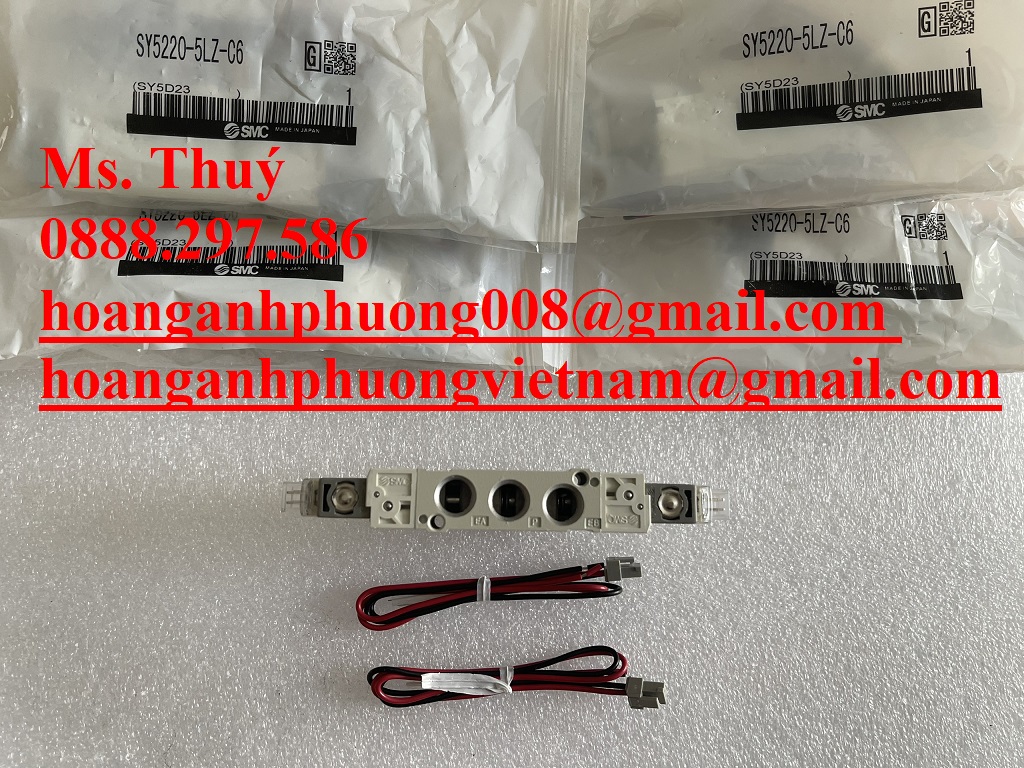 SMC SY5520-5LZ-C6 - Van điện từ - BH 12 tháng chính hãng