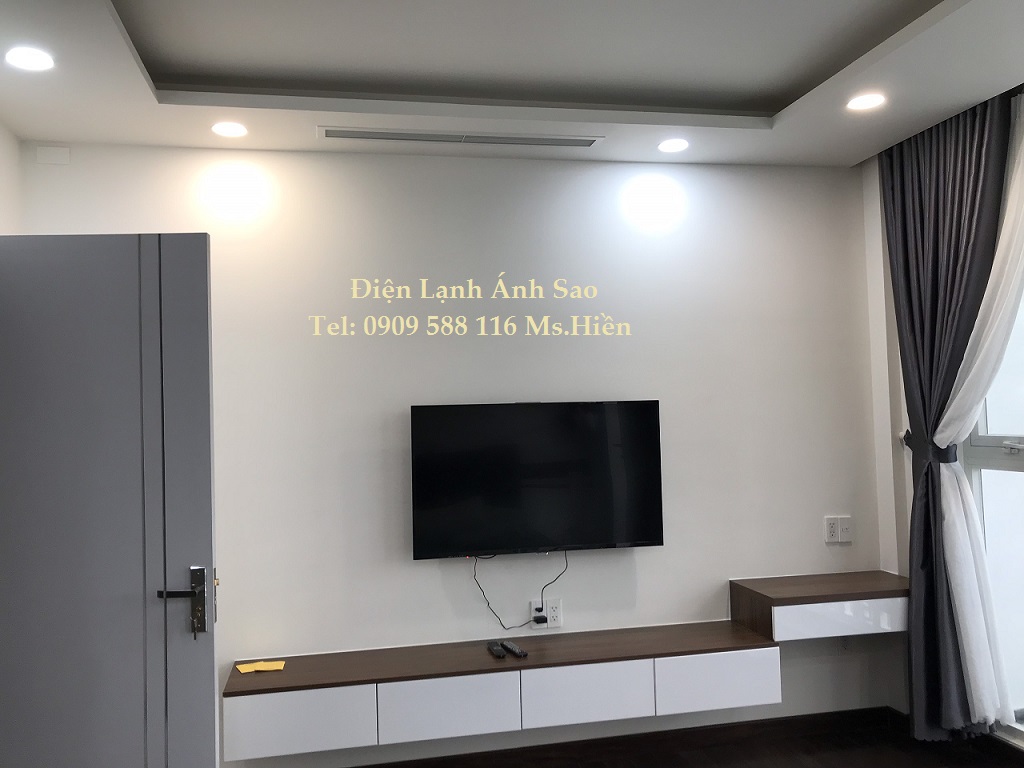 Lắp đặt máy lạnh giấu trần daikin cho nhà phố tại quận 5
