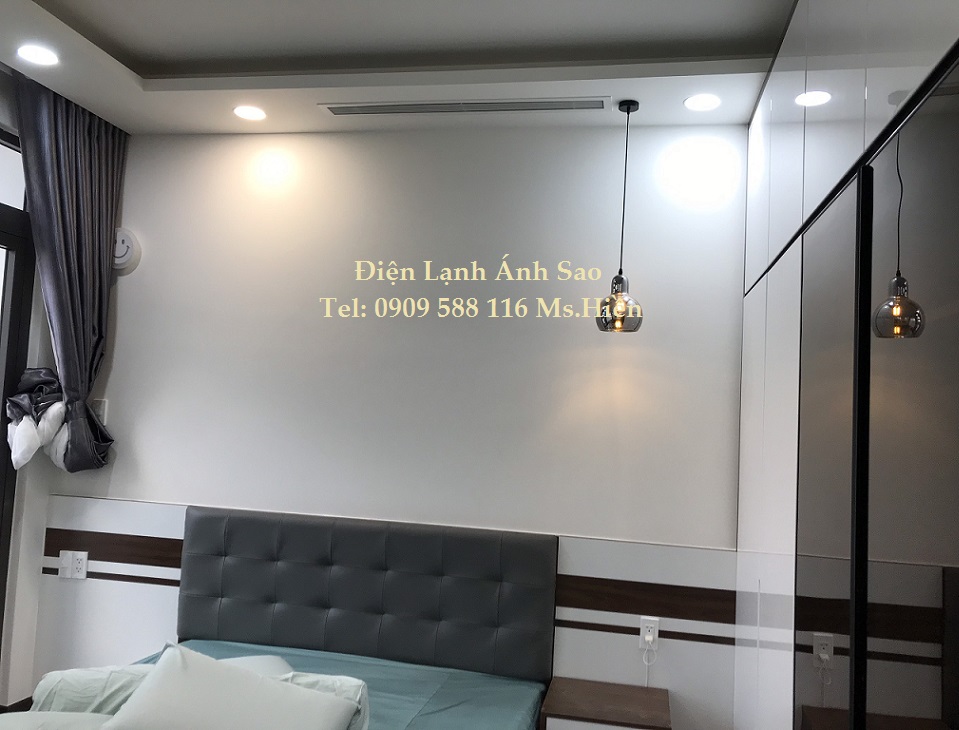 Lắp đặt máy lạnh giấu trần daikin cho nhà phố tại quận 5