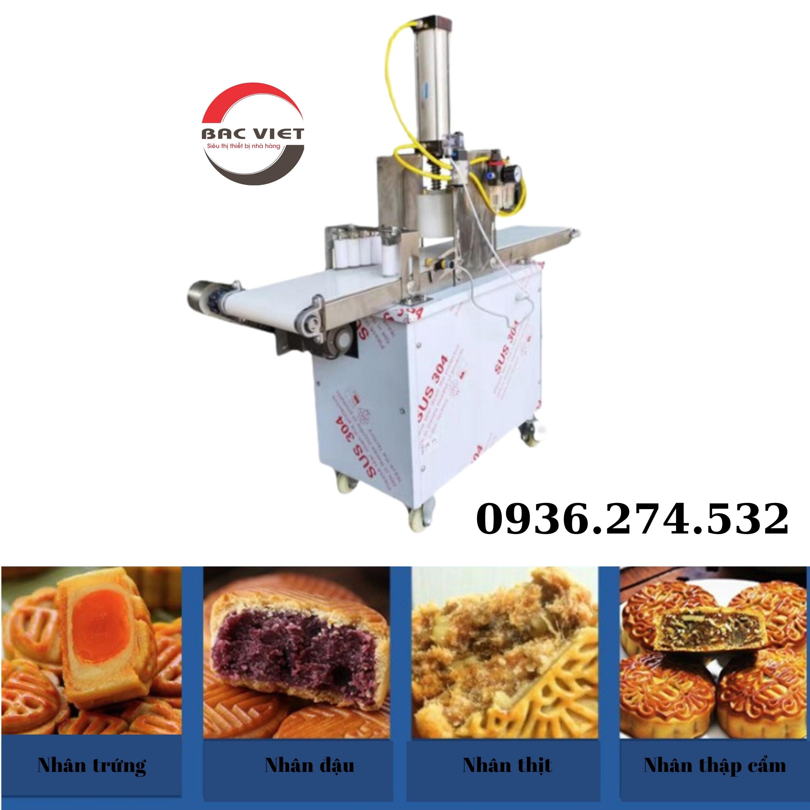 Máy dập khuôn bánh Trung Thu - tạo hình chắc, đẹp và sắc nét