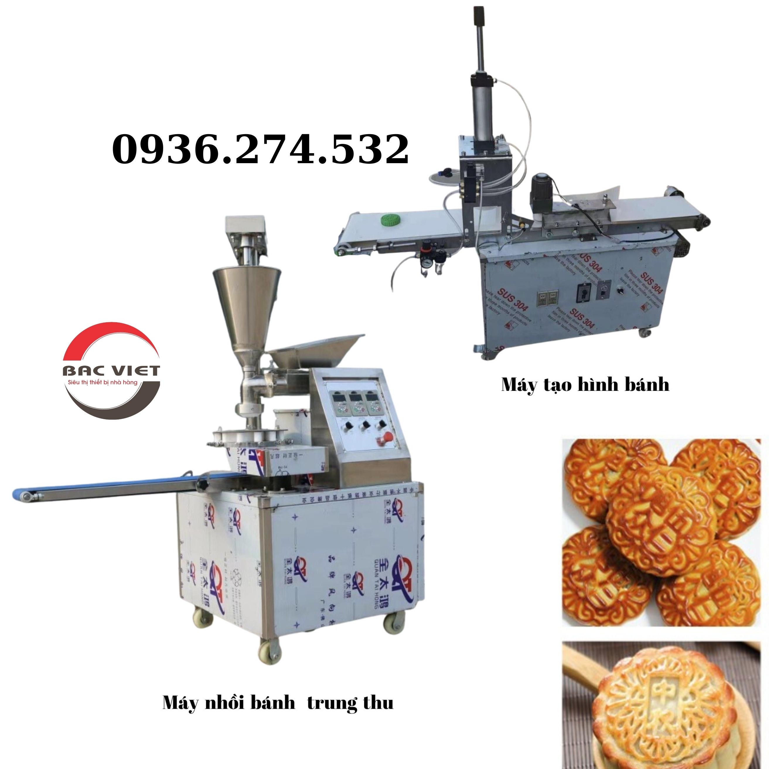 Máy dập khuôn bánh Trung Thu - tạo hình chắc, đẹp và sắc nét