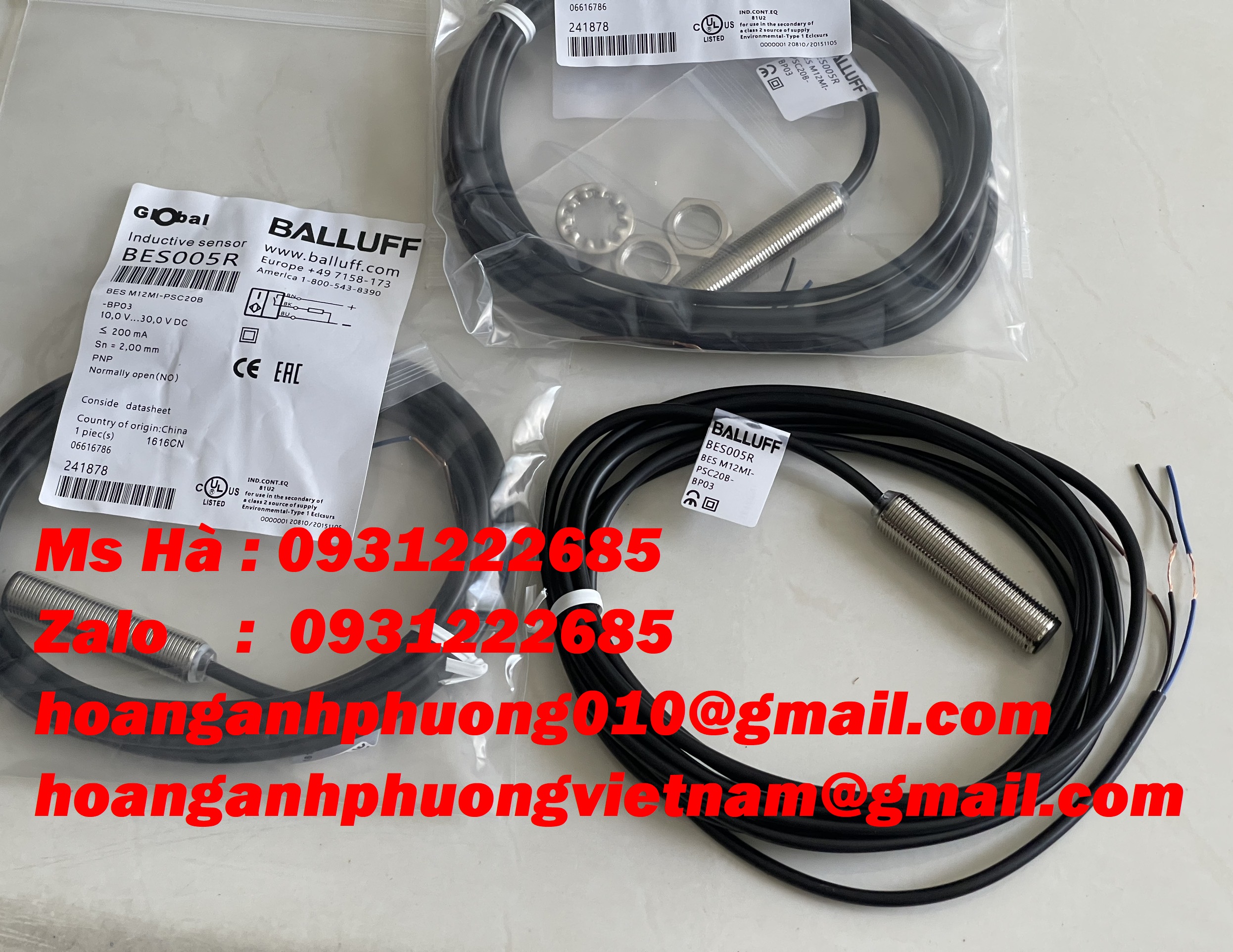 Hàng nhập khẩu giá tốt - cảm biến balluff - BES M12MI-PSC20B-BP03