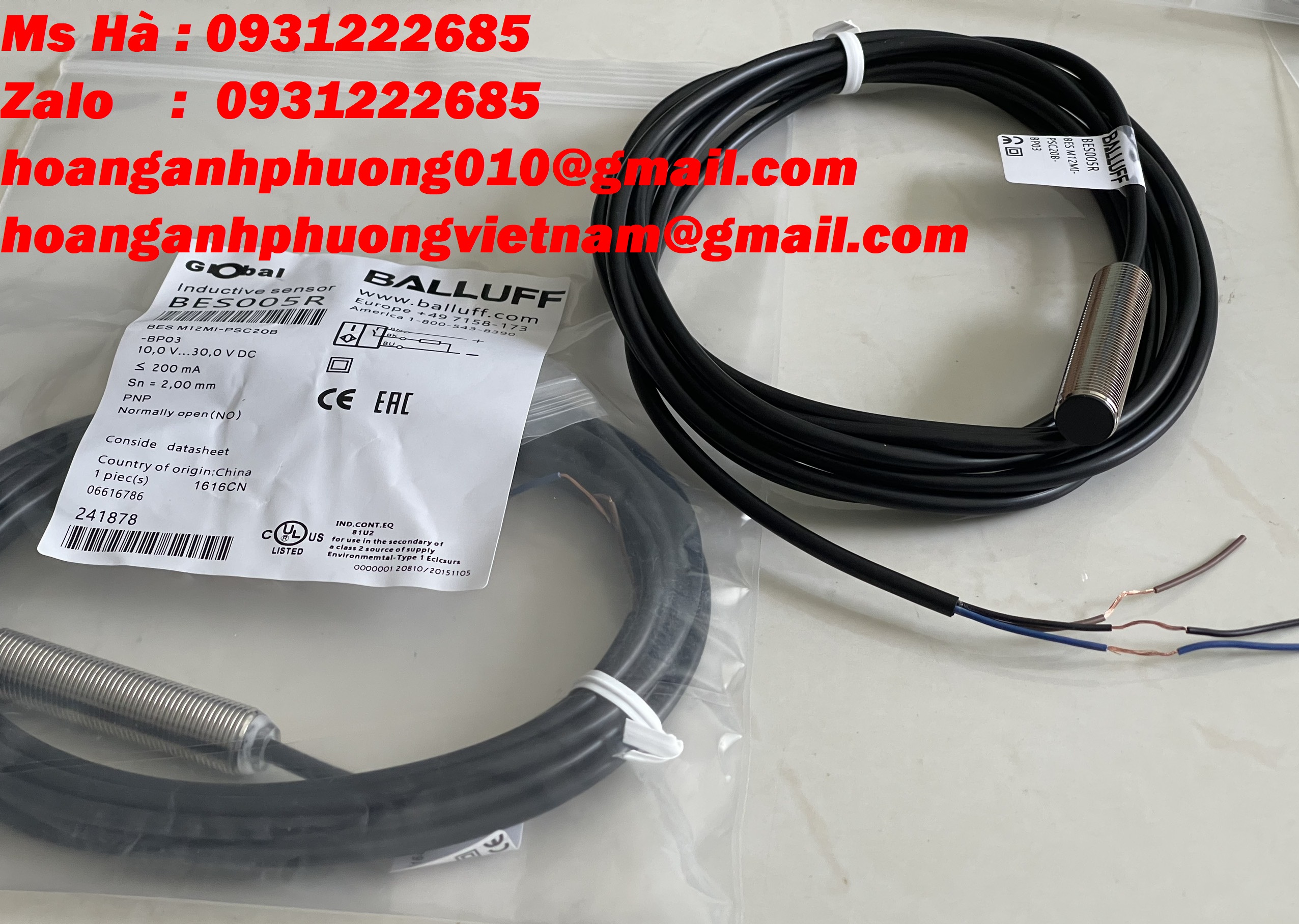 Hàng nhập khẩu giá tốt - cảm biến balluff - BES M12MI-PSC20B-BP03