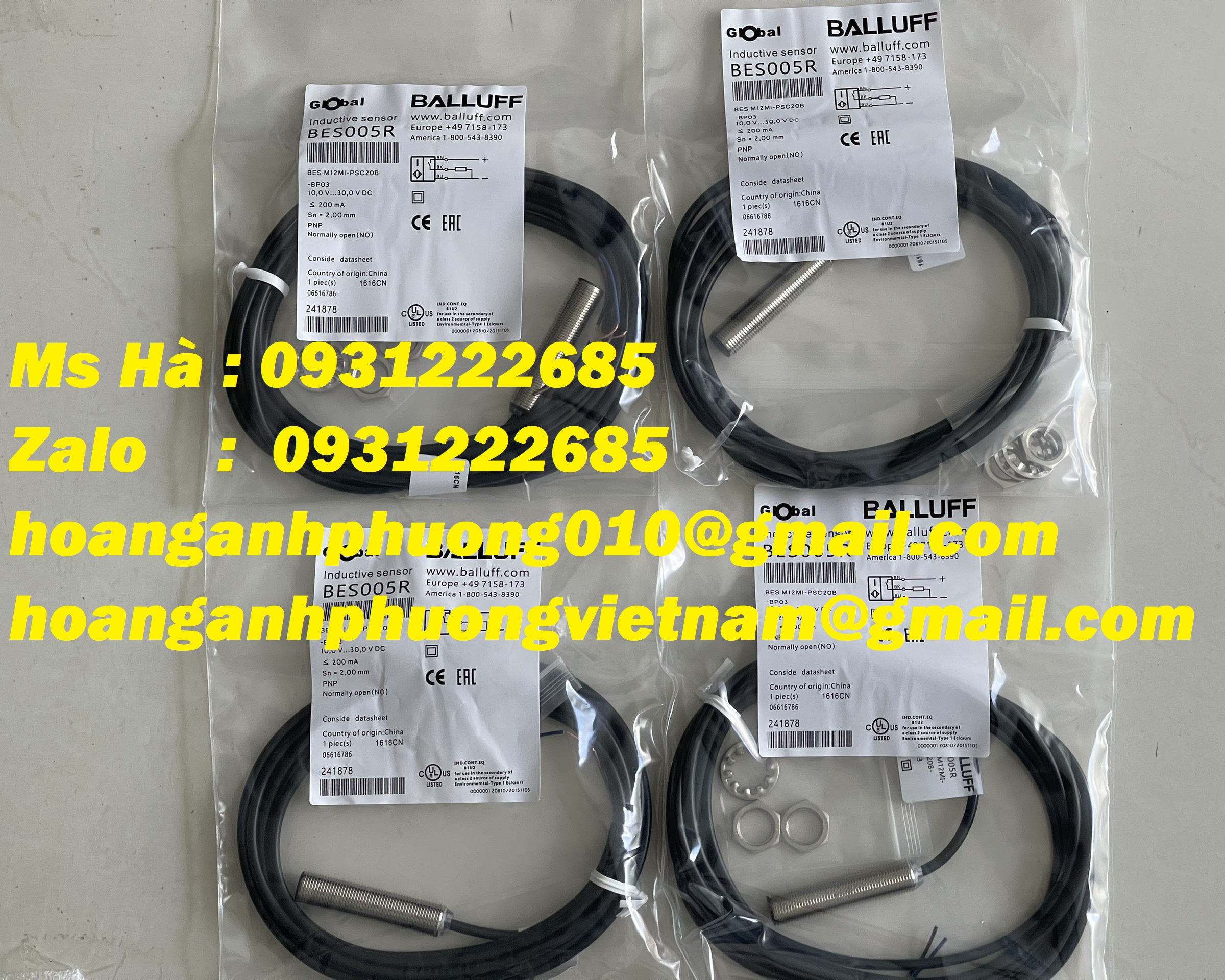 Hàng nhập khẩu giá tốt - cảm biến balluff - BES M12MI-PSC20B-BP03