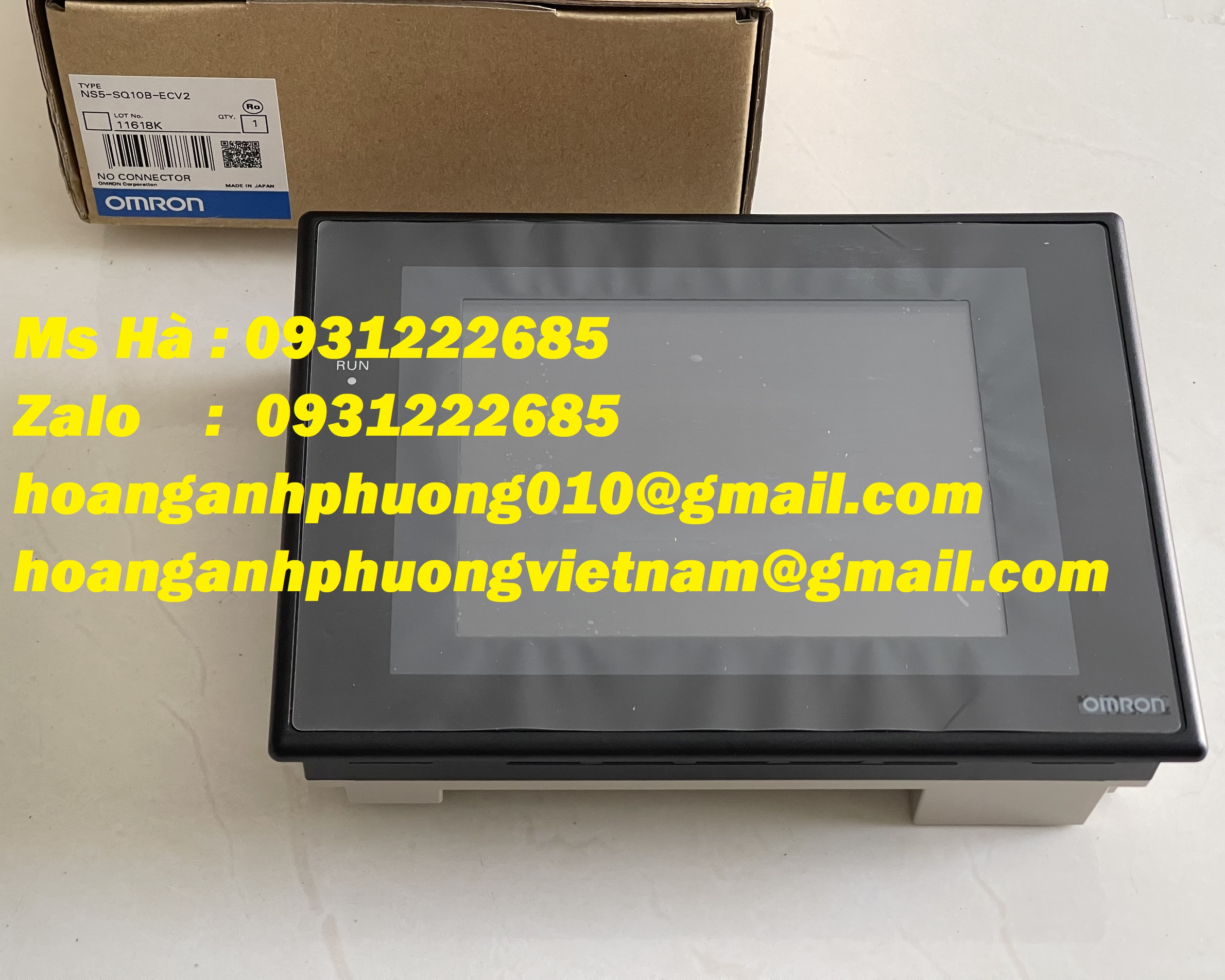 Màn hình cảm ứng Omron giá siêu ưu đãi hiện nay NS5-SQ10B-ECV2