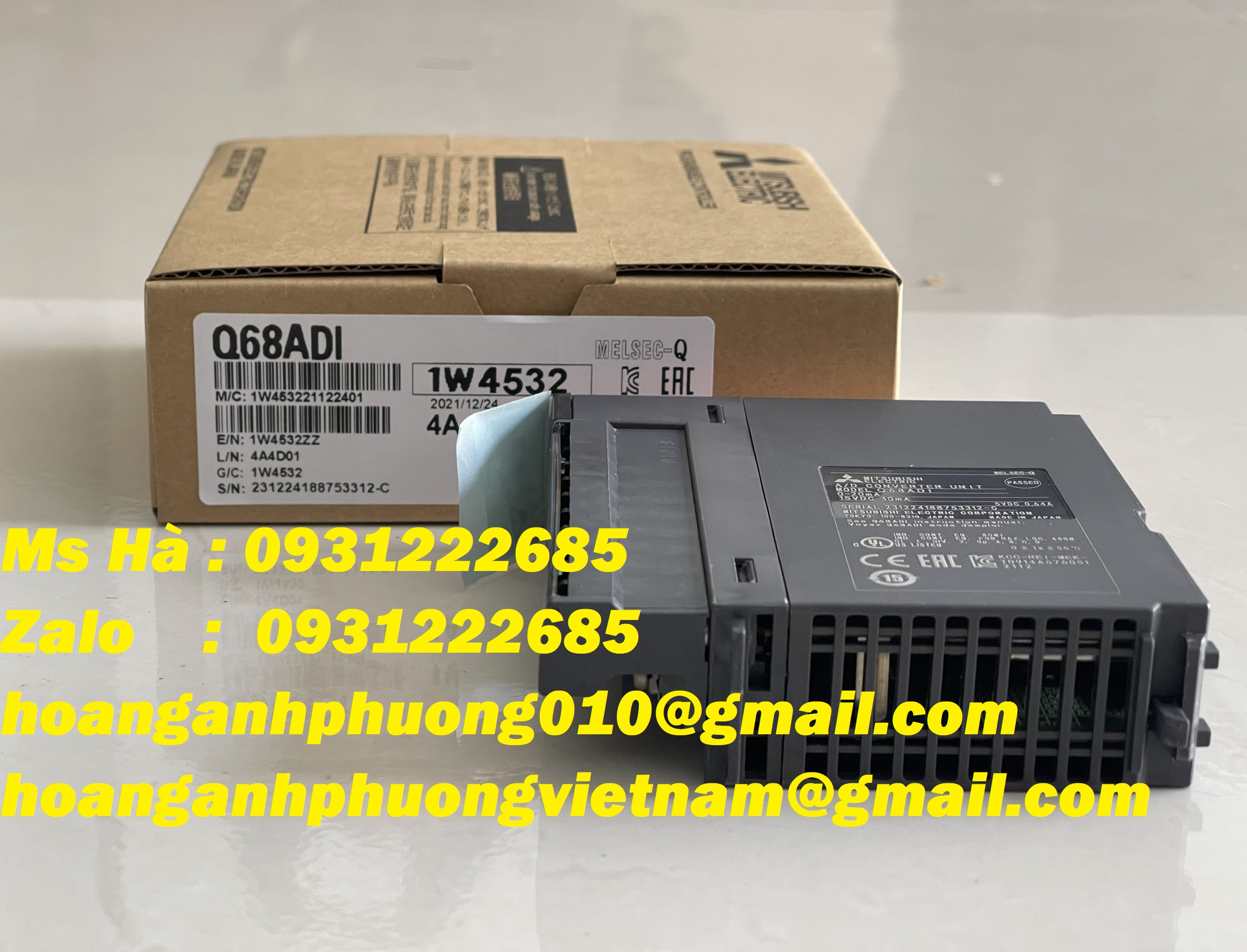 Module Q nhập mới dòng mitsubishi Q68ADI - Bình Dương