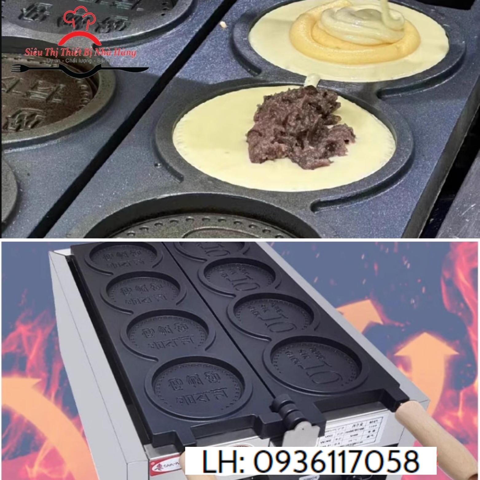Máy làm bánh đồng tiền hottrend thơm ngon, béo ngậy