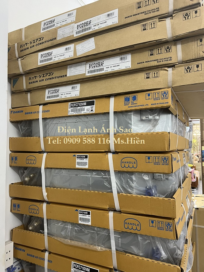 Máy lạnh âm trần Daikin FCFC - Một chiều lạnh - Inverter Gas R32