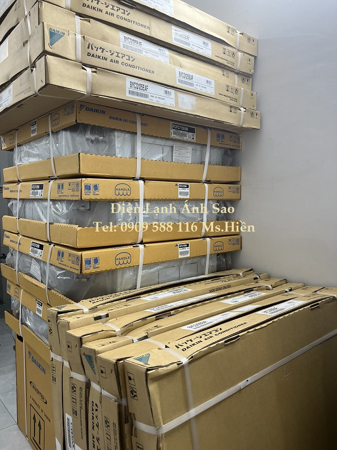 Máy lạnh âm trần Daikin FCFC - Một chiều lạnh - Inverter Gas R32