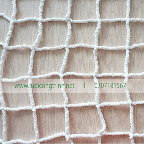 Lưới dù chống rơi - an toàn cho công trình xây dựng