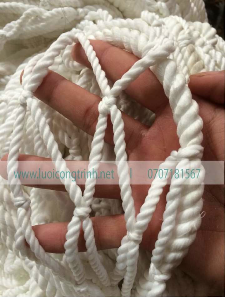 Lưới dù chống rơi - an toàn cho công trình xây dựng