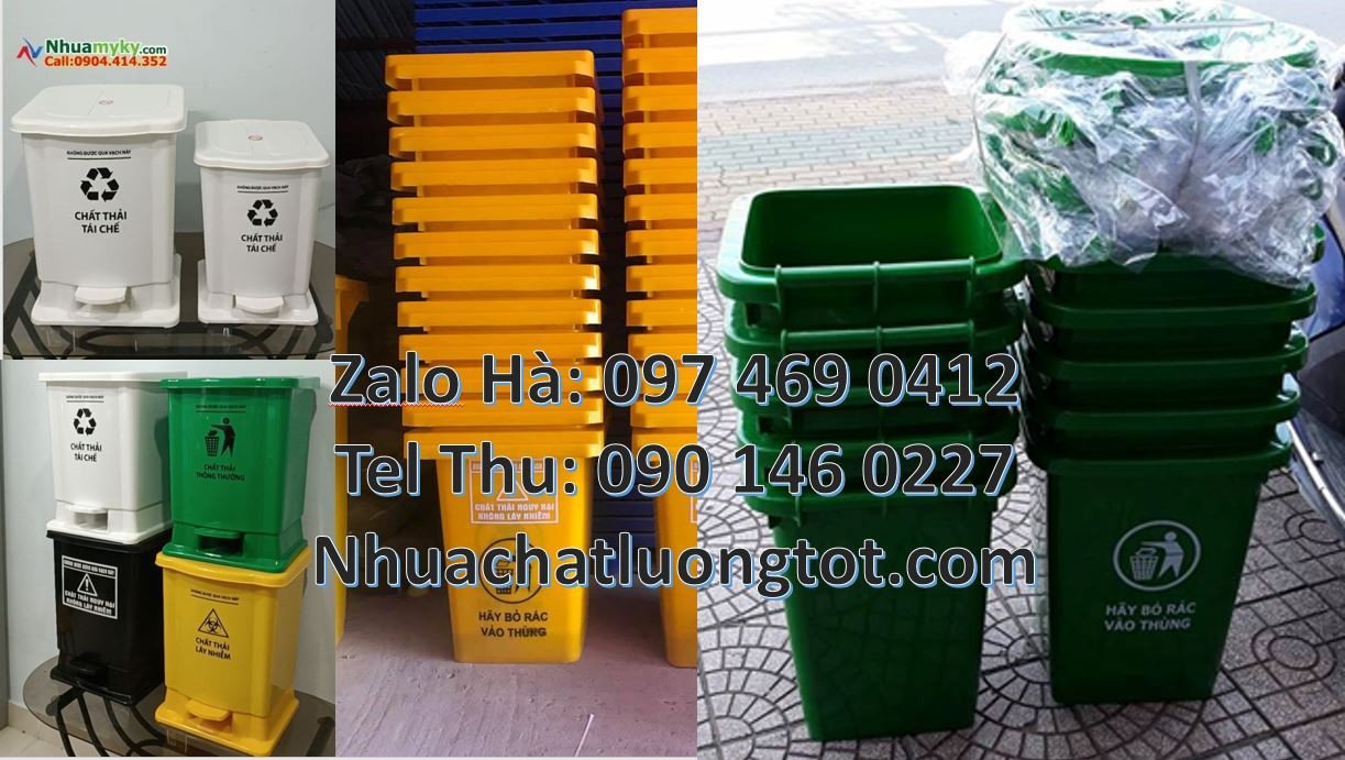 Bán thùng rác y tế 15l nắp đậy đạp chân,thùng rác y tế 60l có nắp lật