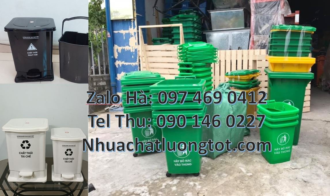Bán thùng rác y tế 15l nắp đậy đạp chân,thùng rác y tế 60l có nắp lật