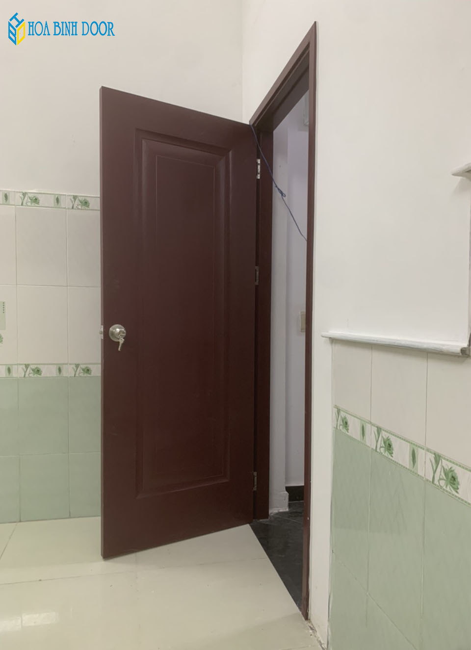 Cửa gỗ công nghiệp HDF tại Đak Lak-  Cửa phòng ngủ