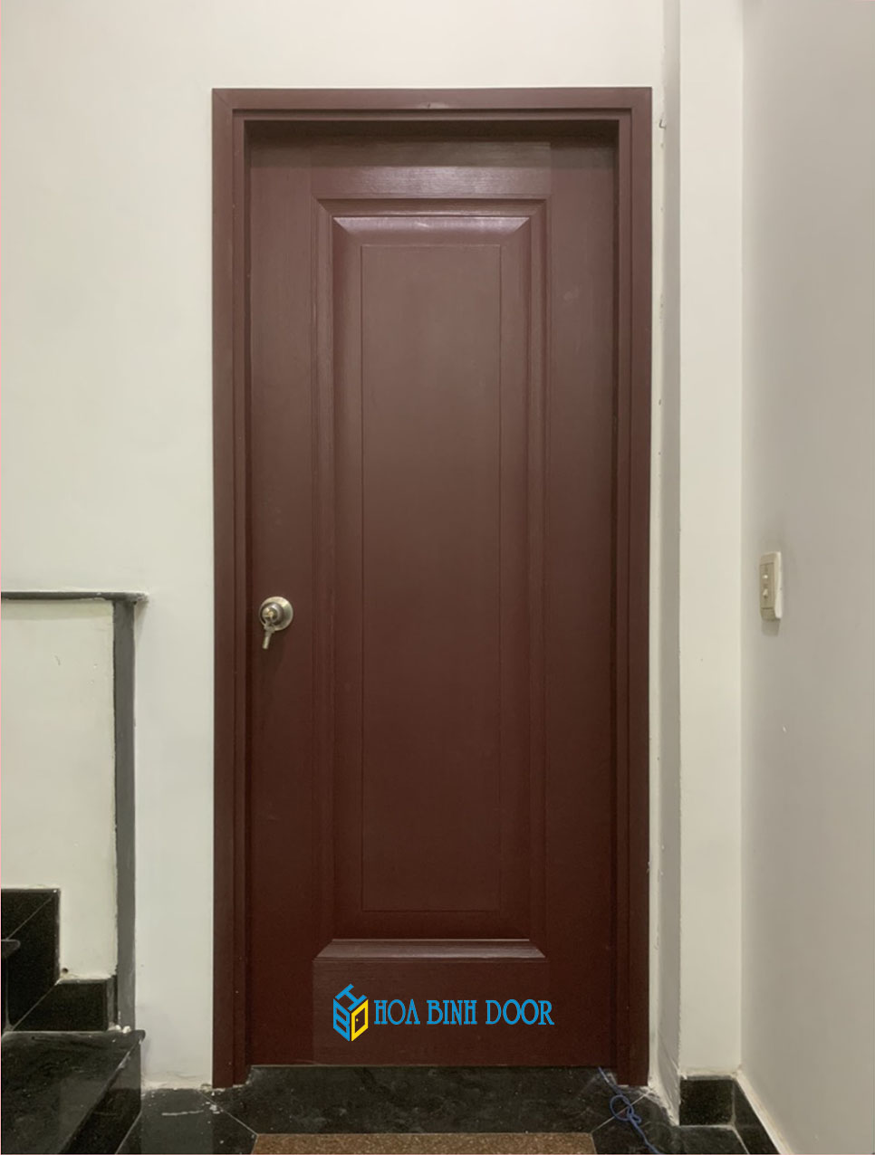 Cửa gỗ công nghiệp HDF tại Đak Lak-  Cửa phòng ngủ