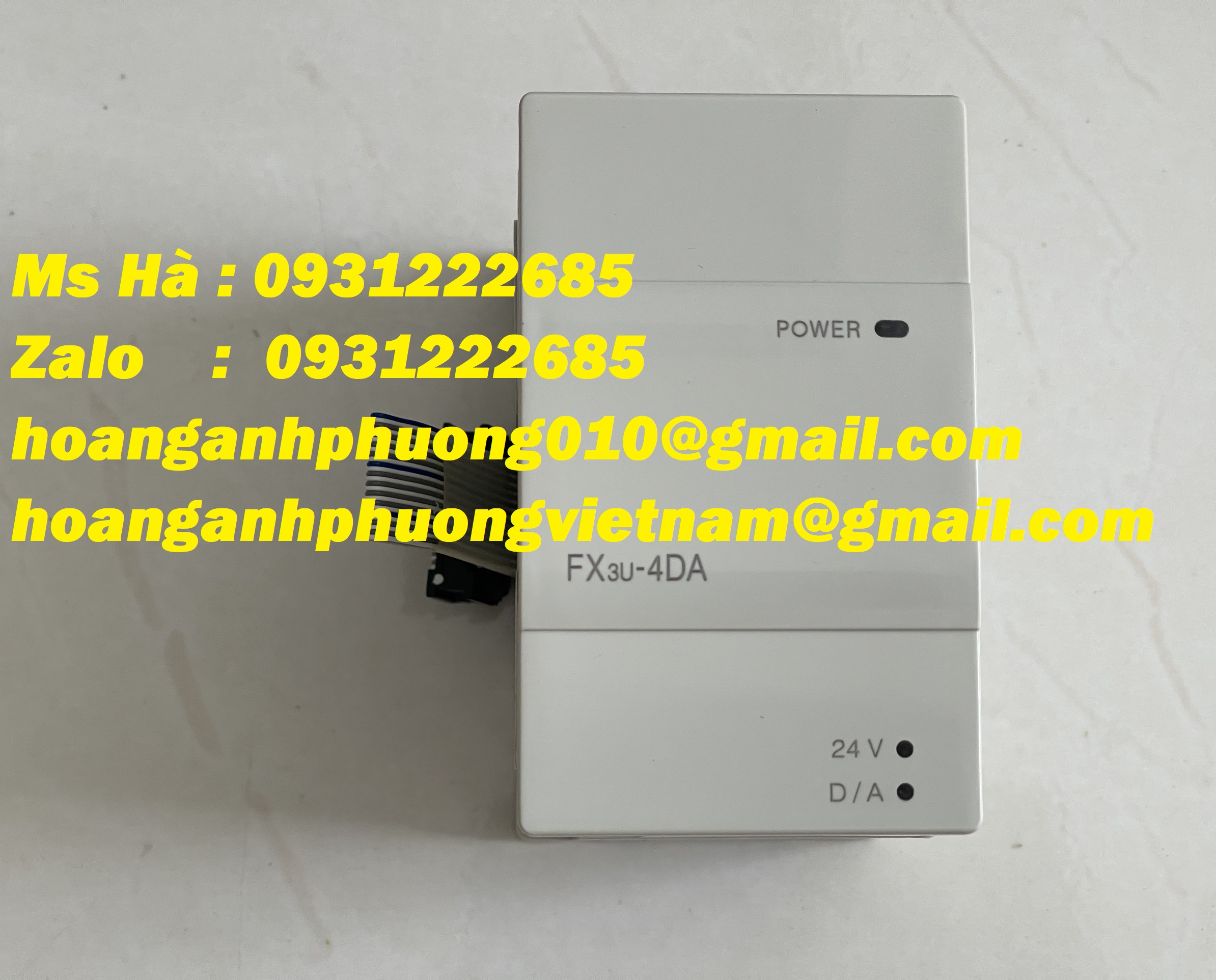 Giá cạnh tranh dòng Mitsubishi FX3U-4DA - Công Ty Hoàng Anh Phương
