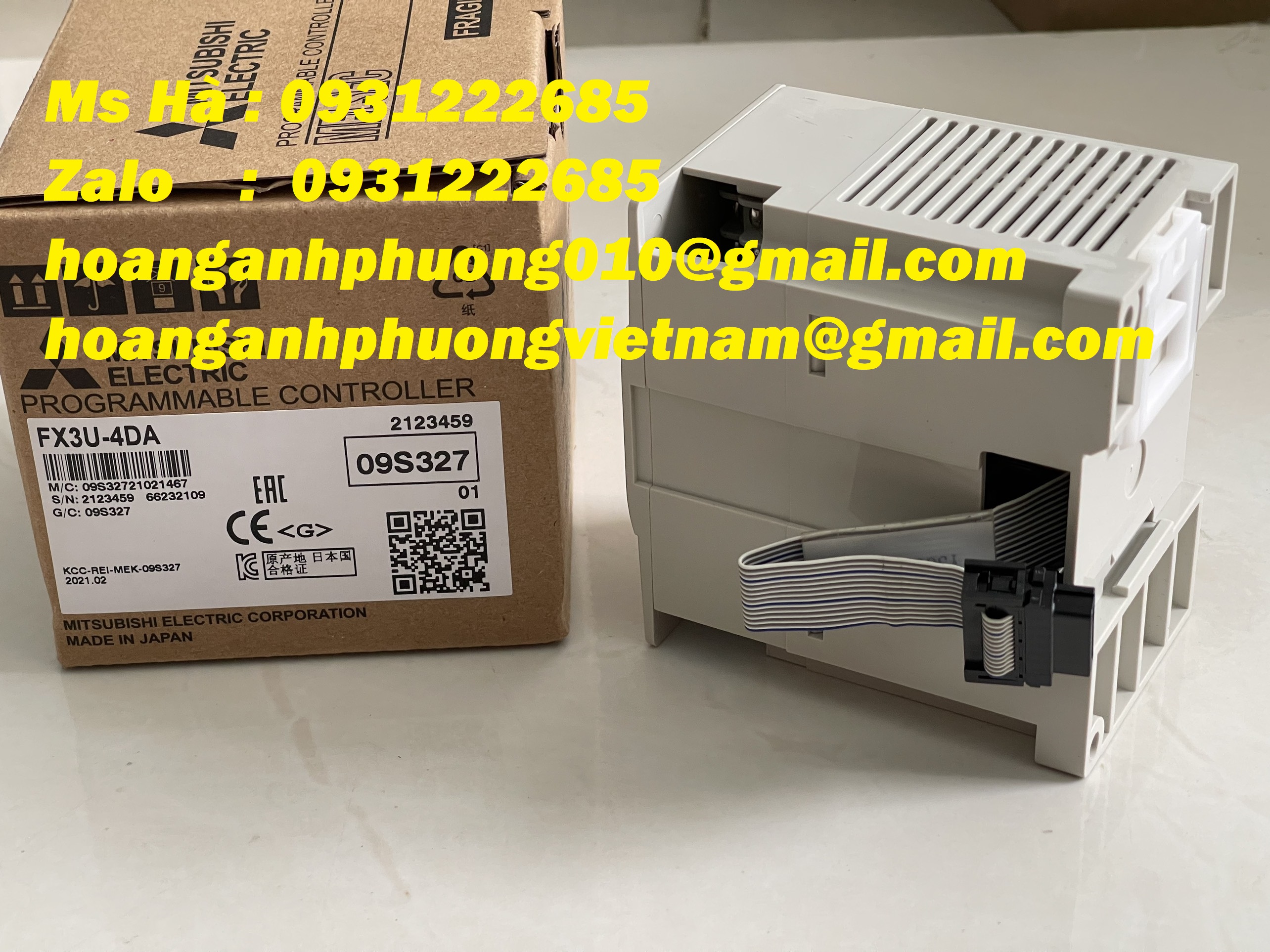 Giá cạnh tranh dòng Mitsubishi FX3U-4DA - Công Ty Hoàng Anh Phương