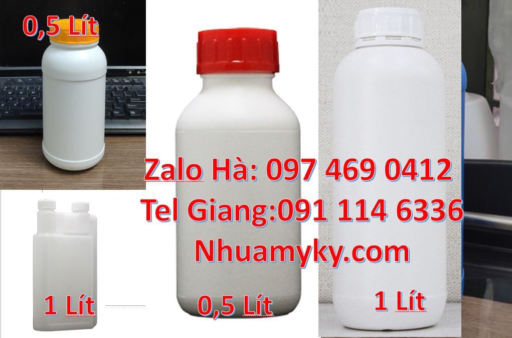 Bán chai nhựa cỡ lớn 1l nắp vặn,chai nhựa 1l vuông đựng dầu,mắm gia vị