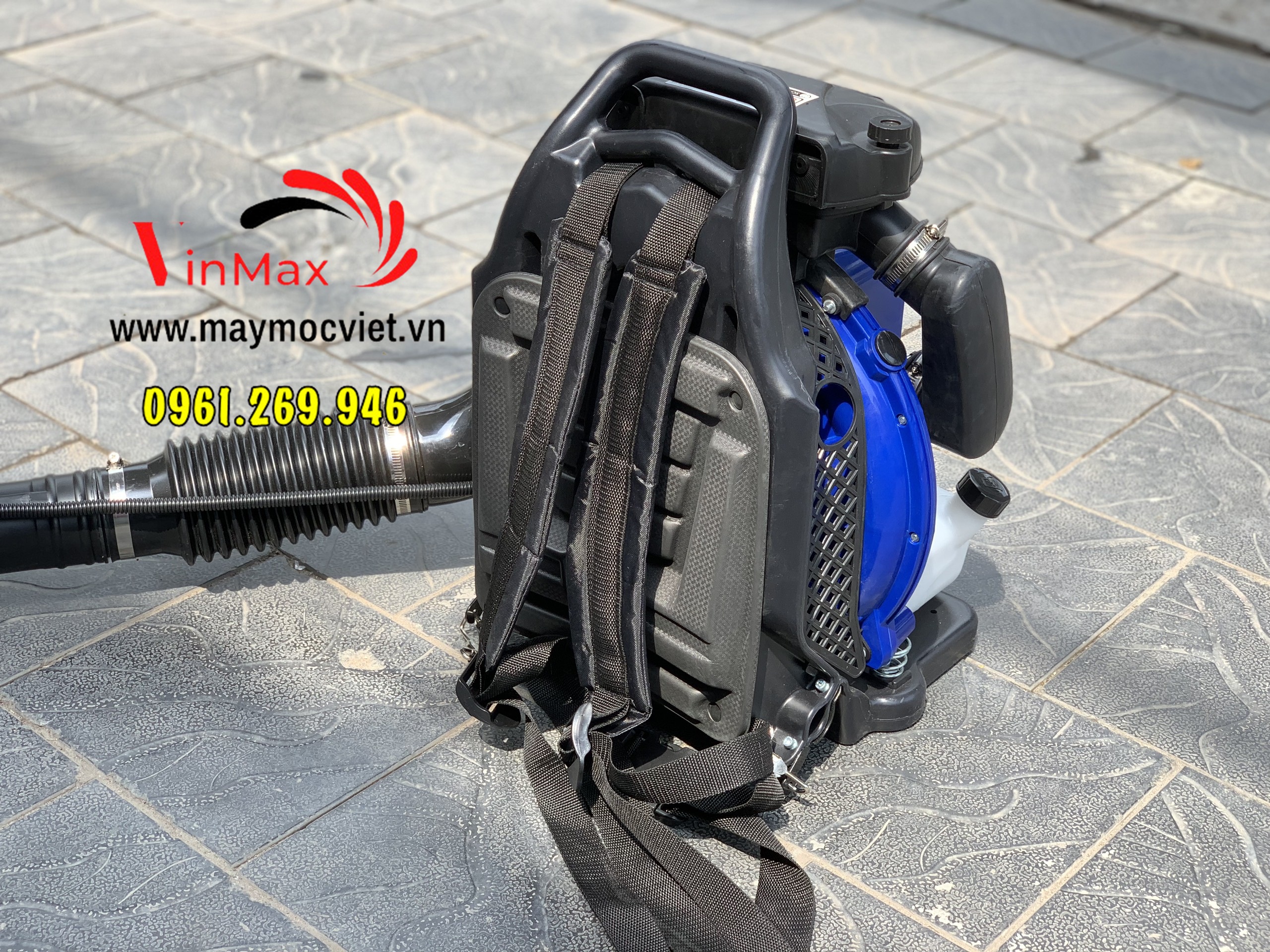 Máy thổi lá cây cao su, bụi đường Sumo 3000 công suất 3kw siêu khỏe