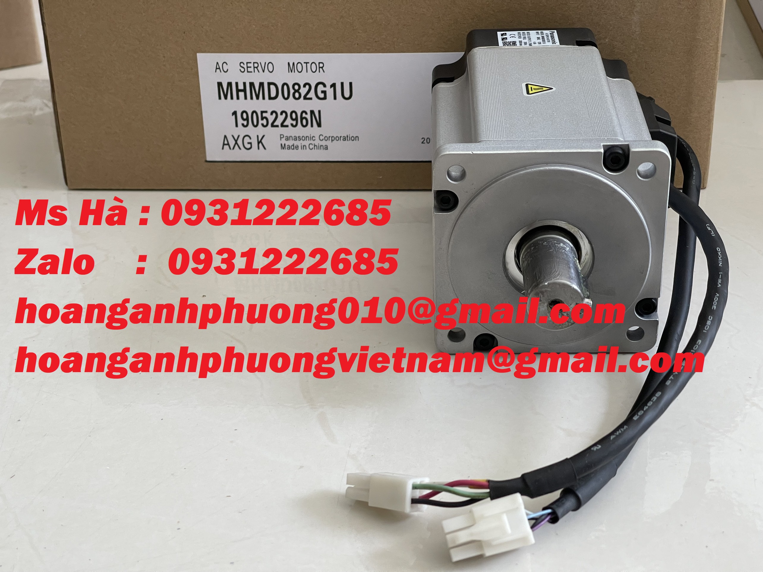 PANASONIC dòng động cơ servo 750W giá tốt MHMD082G1U