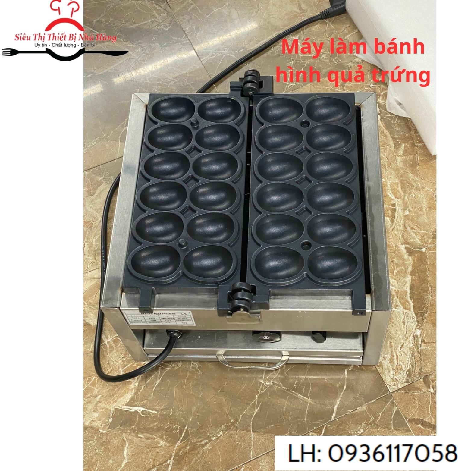 Máy làm bánh hình quả trứng thơm ngon, béo ngậy