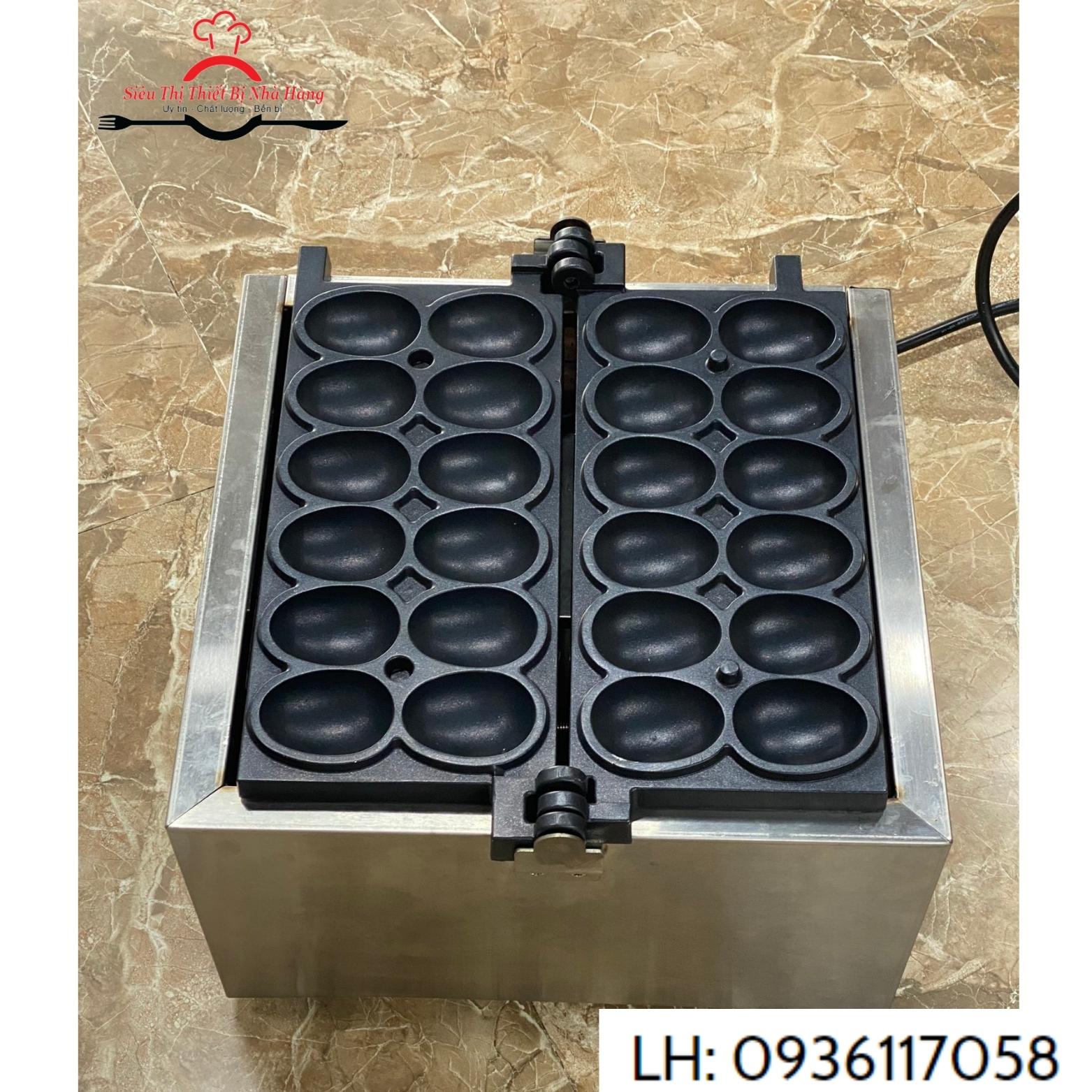 Máy làm bánh hình quả trứng thơm ngon, béo ngậy