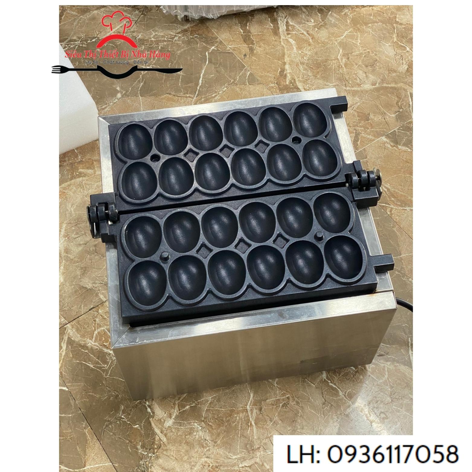 Máy làm bánh hình quả trứng thơm ngon, béo ngậy