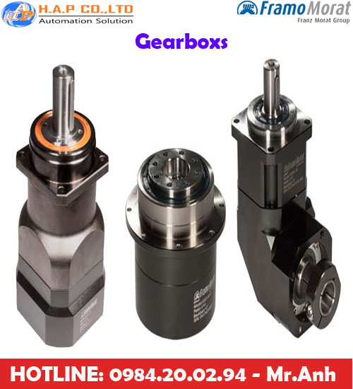 hộp số hành tinh Framo morat tại việt nam