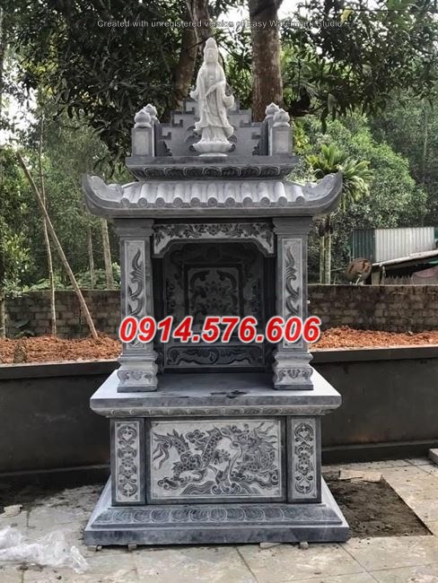 hà tĩnh bán lăng mộ đá một mái đá xanh tự nhiên nguyên khối