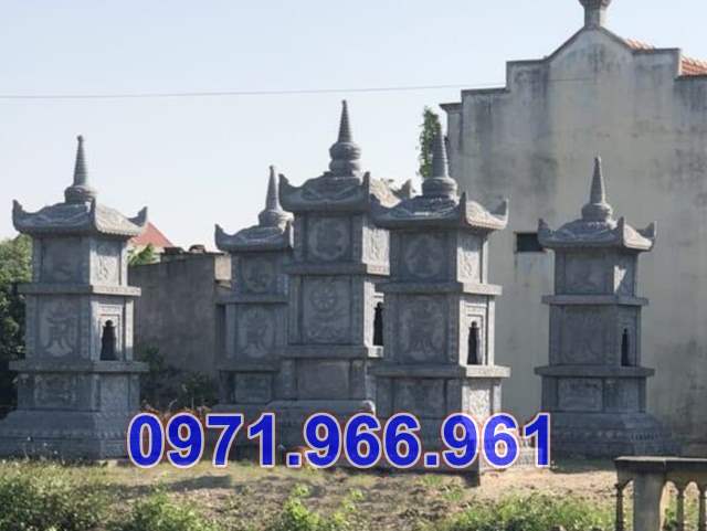 mẫu mộ tháp chùa bằng đá để tro cốt đẹp bán vĩnh long 5655