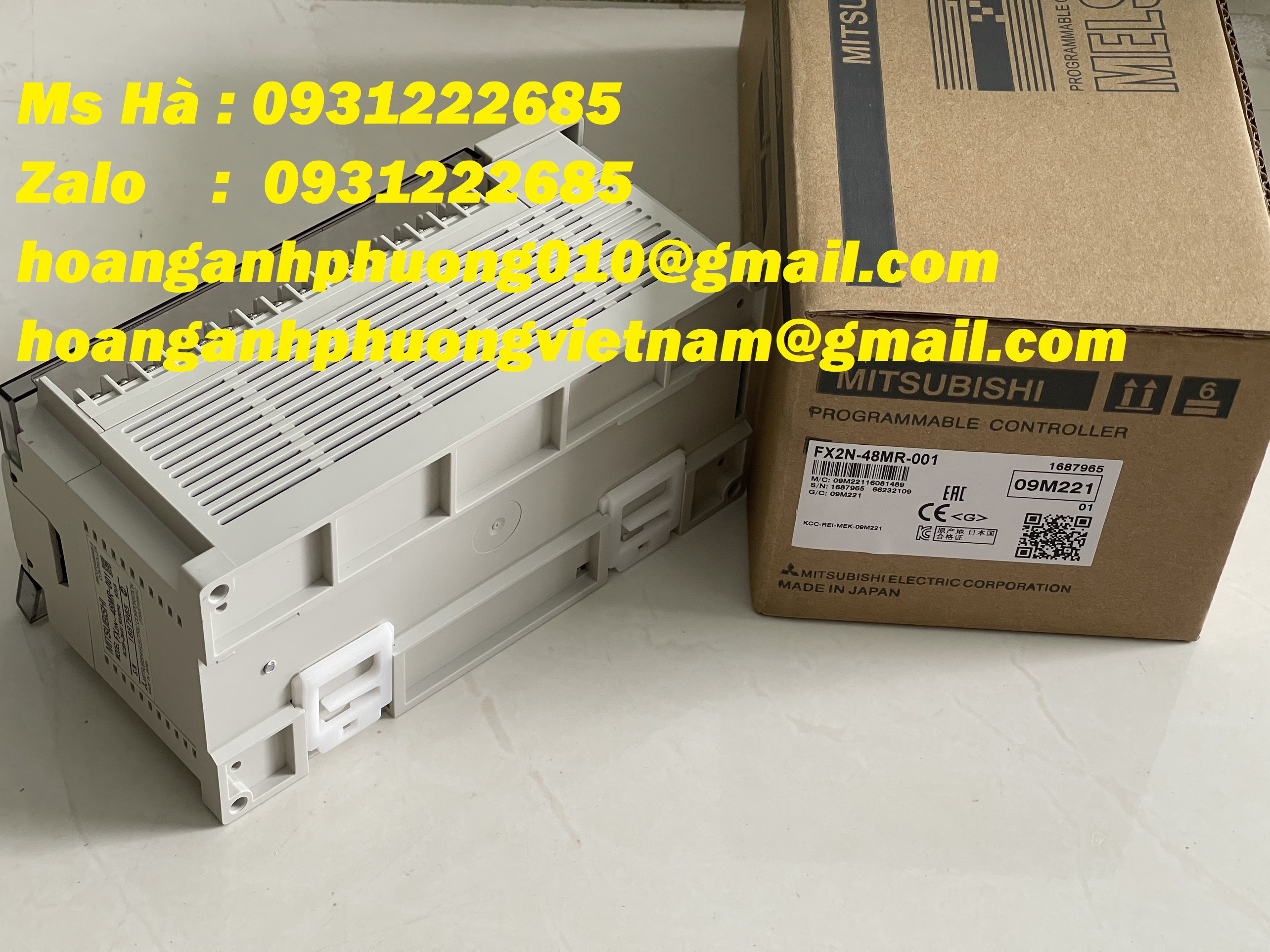 Bộ điều khiển chương trình mitsubishi FX2N-48MR-001 mới 100%