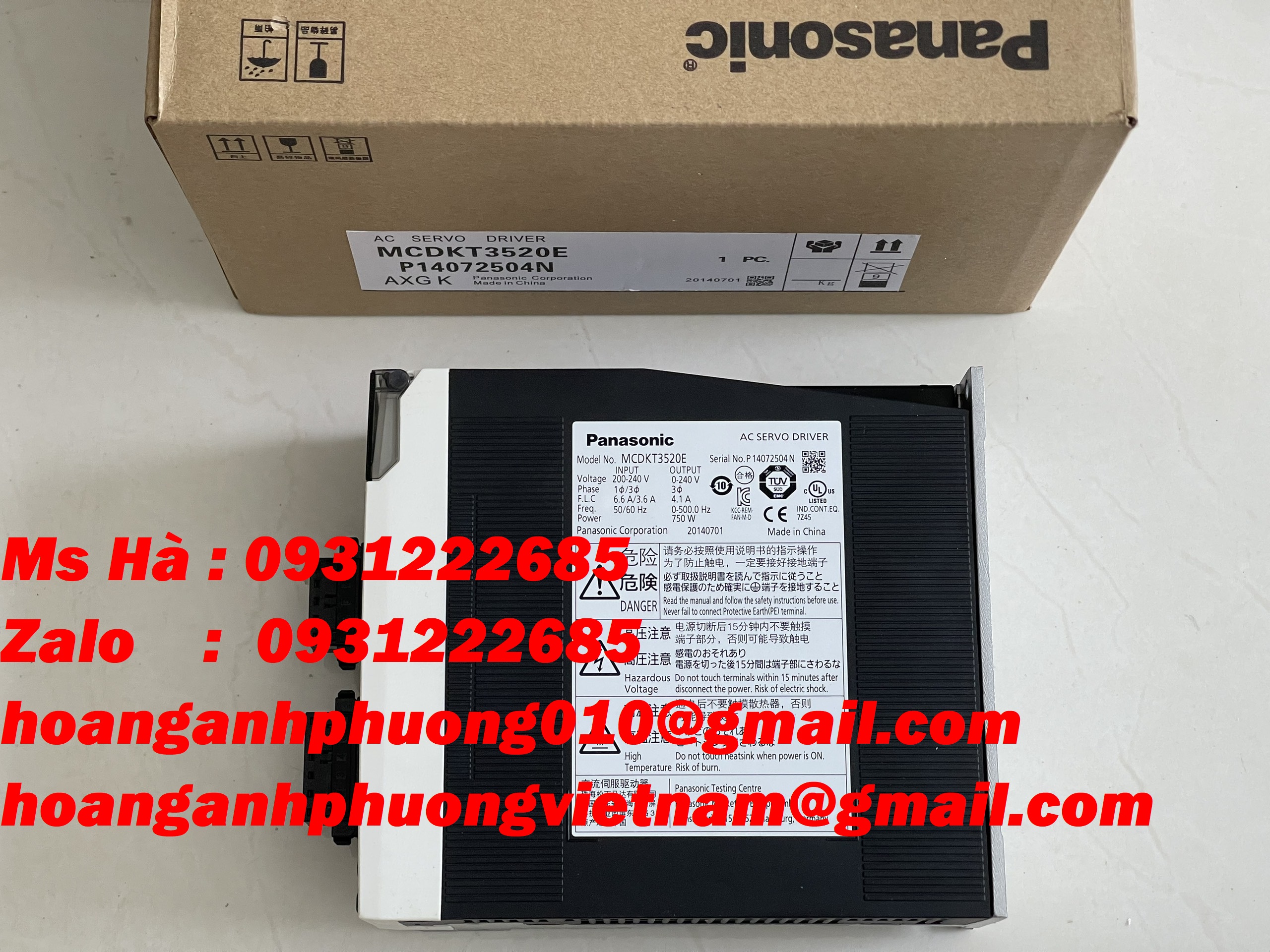 Driver nhập khẩu giá tốt panasonic MCDKT3520E mới 100%