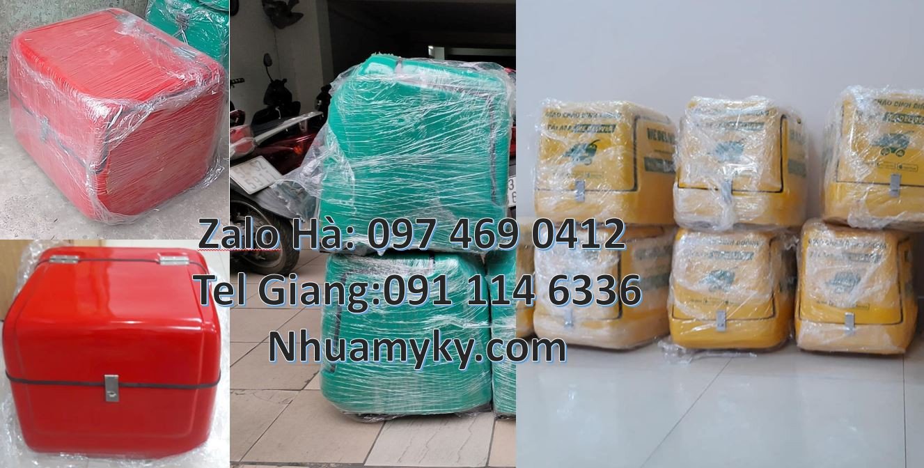 Bán thùng giao hàng đồ ăn nước uống,thùng giao hàng thương mại điện tử