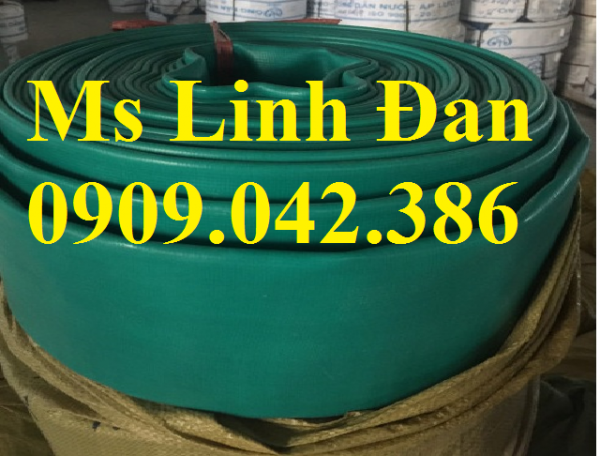 Ống bạt xả nước,ống bạt cốt dù,ống bat pvc dùng tải nước.