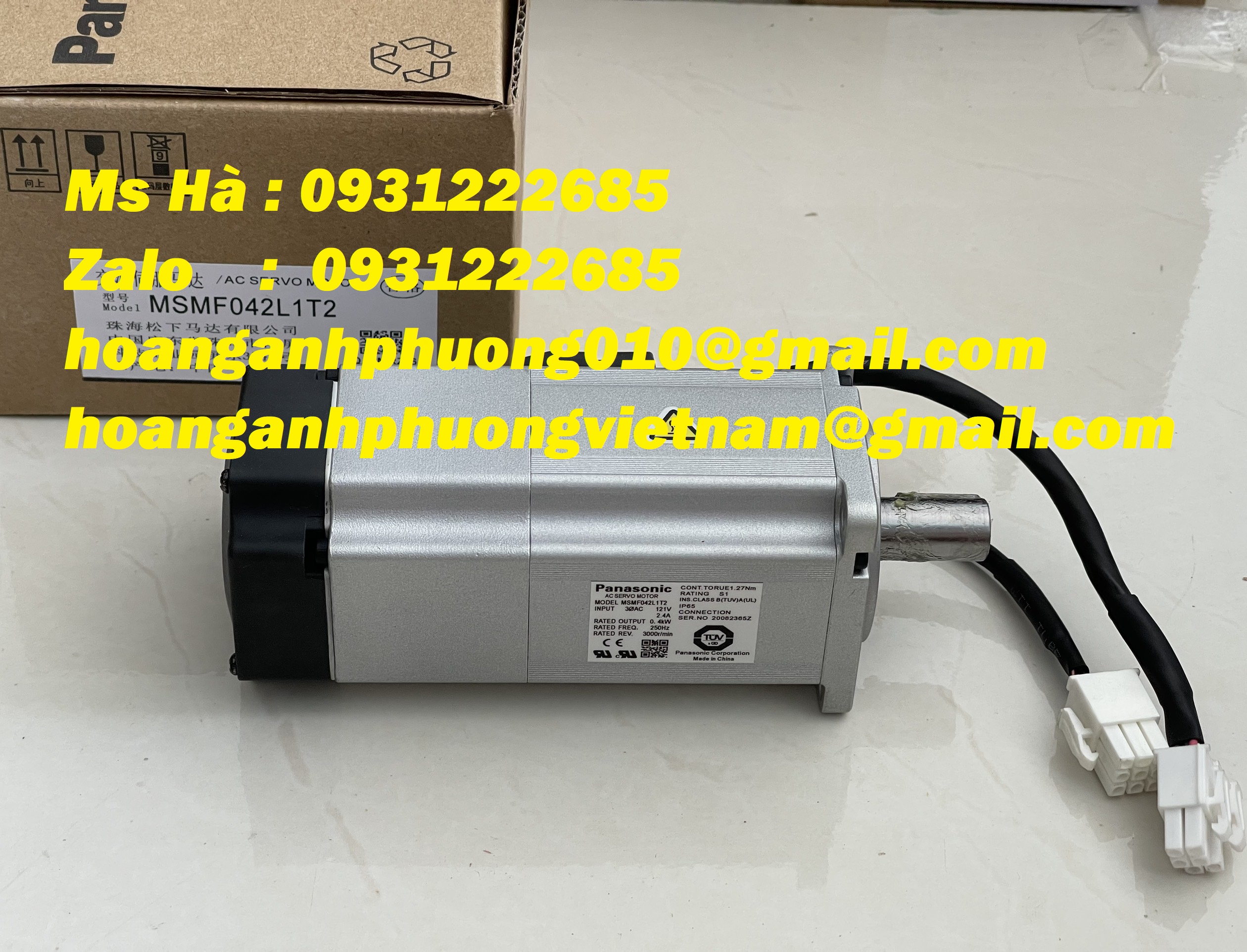 Panasonic chính hãng MSMF042L1T2 dòng động cơ hàng mới