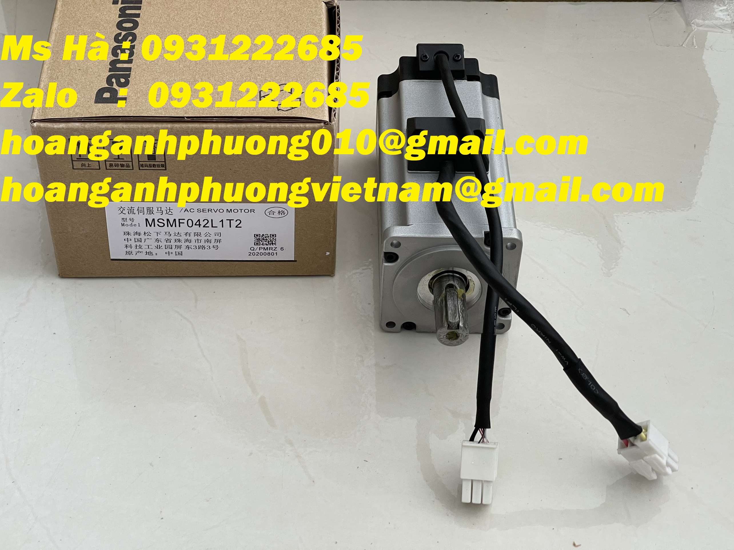 Panasonic chính hãng MSMF042L1T2 dòng động cơ hàng mới