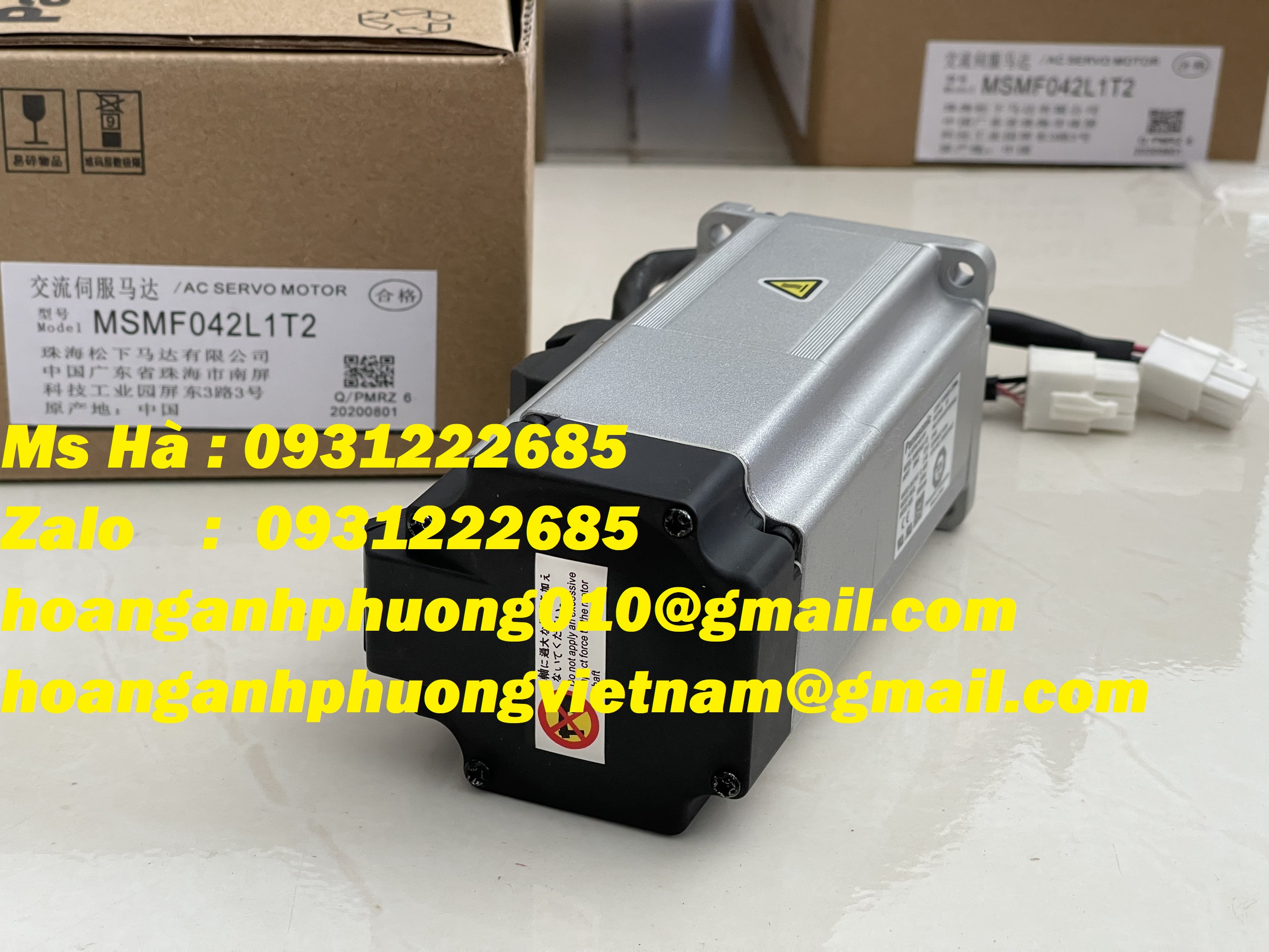 Panasonic chính hãng MSMF042L1T2 dòng động cơ hàng mới
