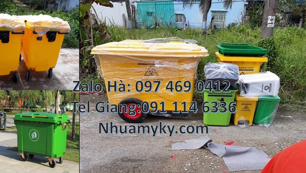 Bán xe thu gom rác cỡ lớn 1000l 3 bánh đúc,xe thu gom rác 660l 3 bánh