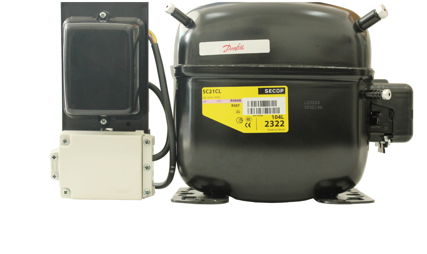 lắp đặt máy nén SECOP công suất 3/4hp model SC21CL