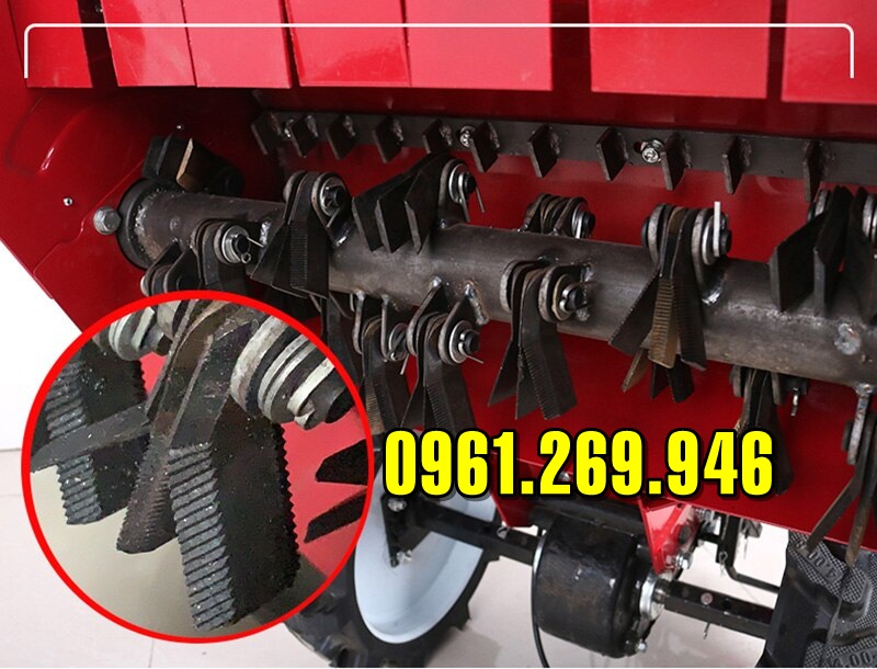 Máy cắt cỏ trục băm đường cắt 60cm động cơ xăng 15HP TBX60