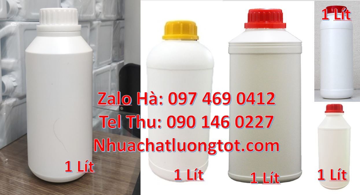Bán chai nhựa 1l đựng dung dịch chất lỏng,chai nhựa 0.5l miệng nhỏ rẻ